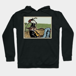 Uncle Wiggily Asleep Hoodie